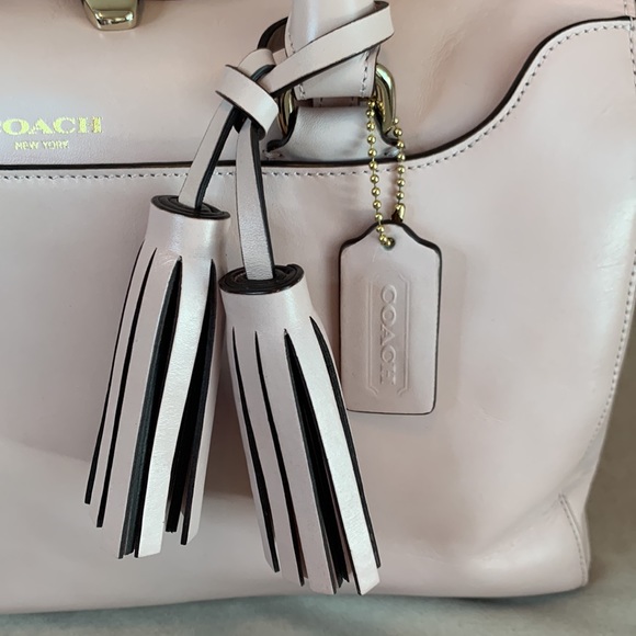 Coach Leather Legacy Pinnacle Large Haley Satchel - Picture 9 of 12